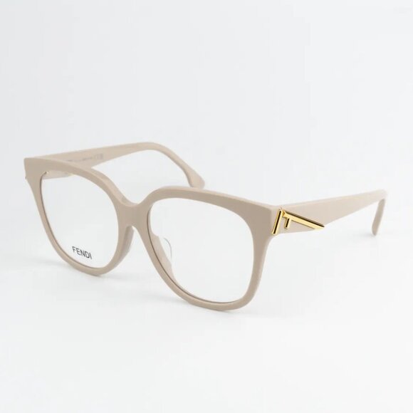 NEW FENDI EYEWEAR, IVORY WOMEN EYEGLASSES FENDI - Picture 1 of 5